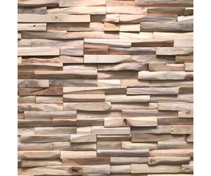 Plaquette de Parement bois recycl/é UltraWood Teak Benevento