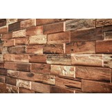 Ultrastrong Colorado Teak Feinsteinzeug Verblender Wandfliese