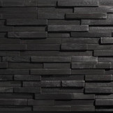 UltraWood Teak Yakisugi - Holzverblender 3D