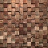 Ultrawood Teak Square - 3D Wooden Wall Panels
