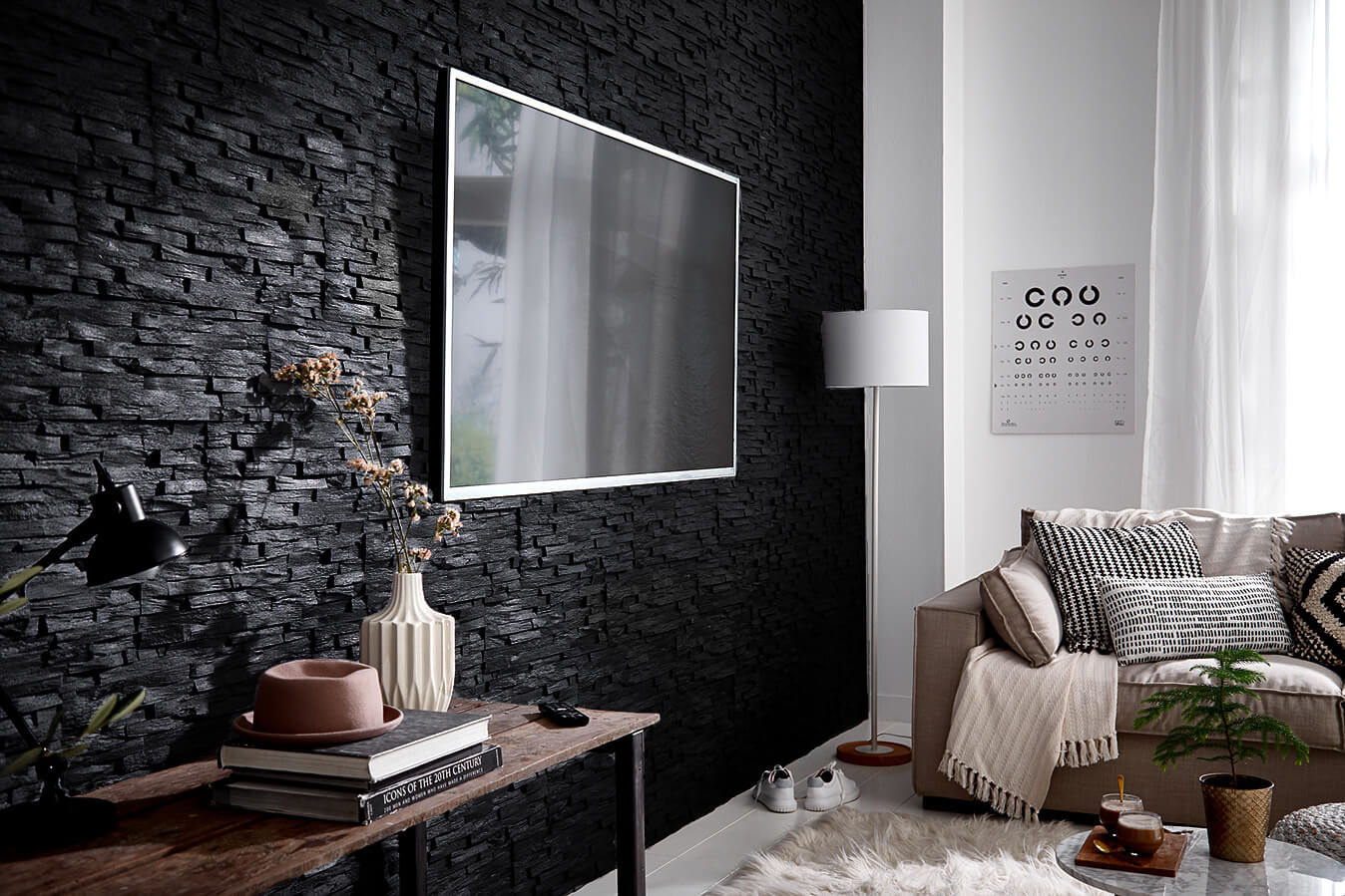 3D EPS Schaumstoff UltraLight Benevento Black