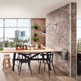 UltraLight Brick Loft Red White HD Coated - EPS Baksteen 3D Wandpanelen