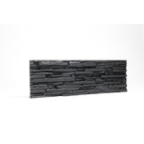 UltraLight stone look panel Tasso black