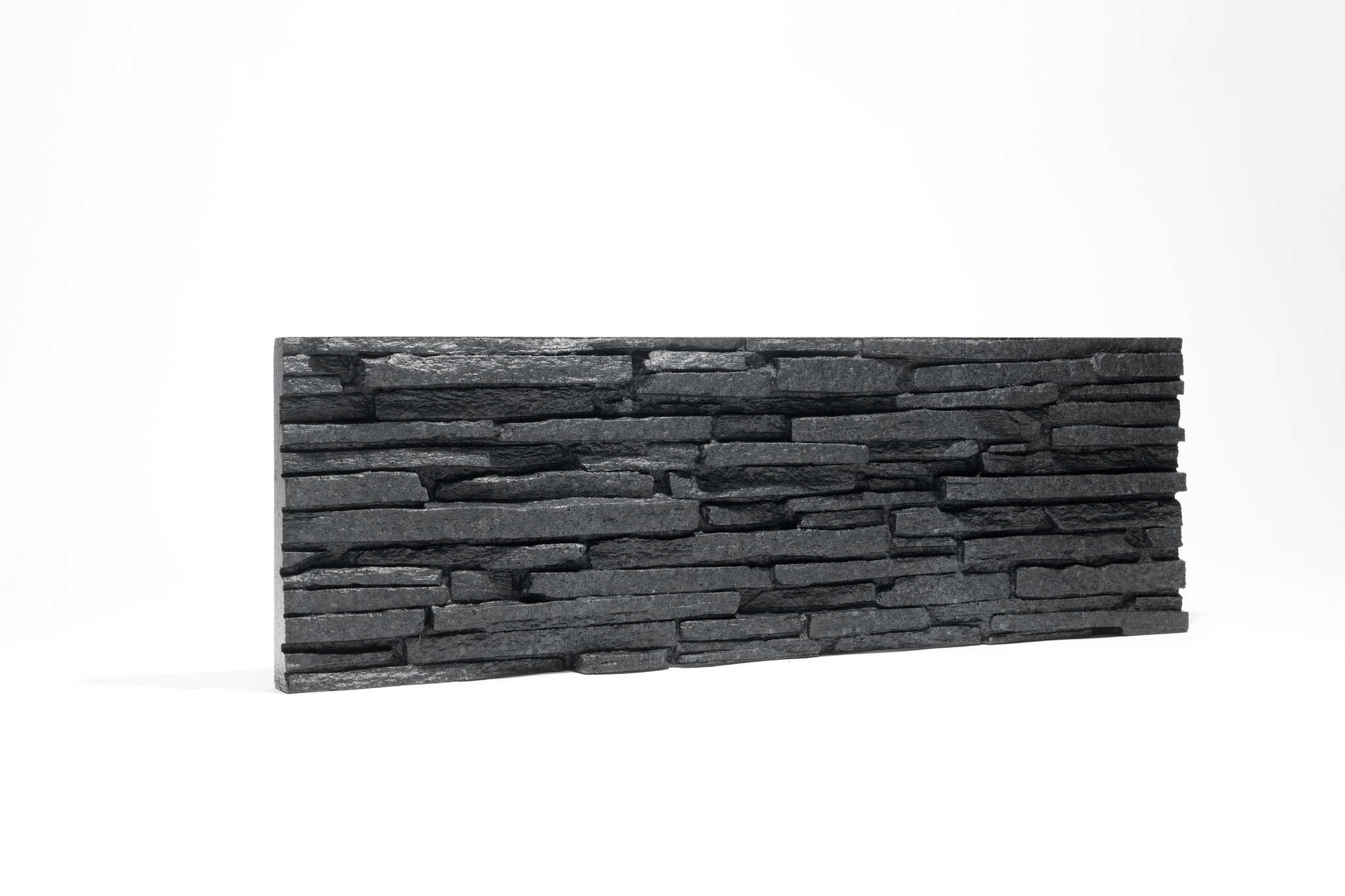 Ultralight Tasso Black - EPS Steenstrips 3D Wandpanelen