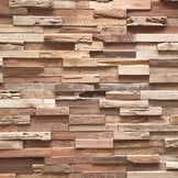 UltraWood Teak Colorado - 3D Holzverblender