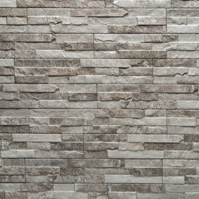UltraStrong Bologna Grey Stone Effect Porcelain Wall Tile