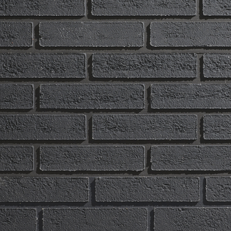 UltraFlex Brick Sheet Peel & Stick Zwart