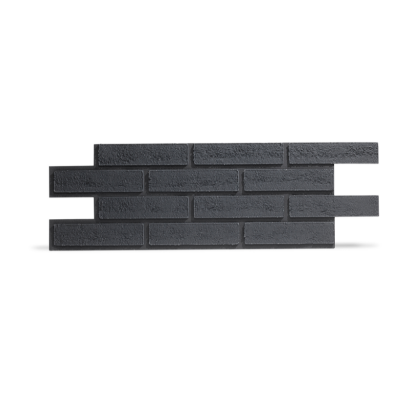 UltraFlex Brick Sheet Peel & Stick Zwart