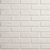 UltraFlex Brick Sheet Peel & Stick White