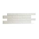 UltraFlex Brick Sheet Peel & Stick White