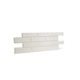 UltraFlex Brick Sheet Peel & Stick White