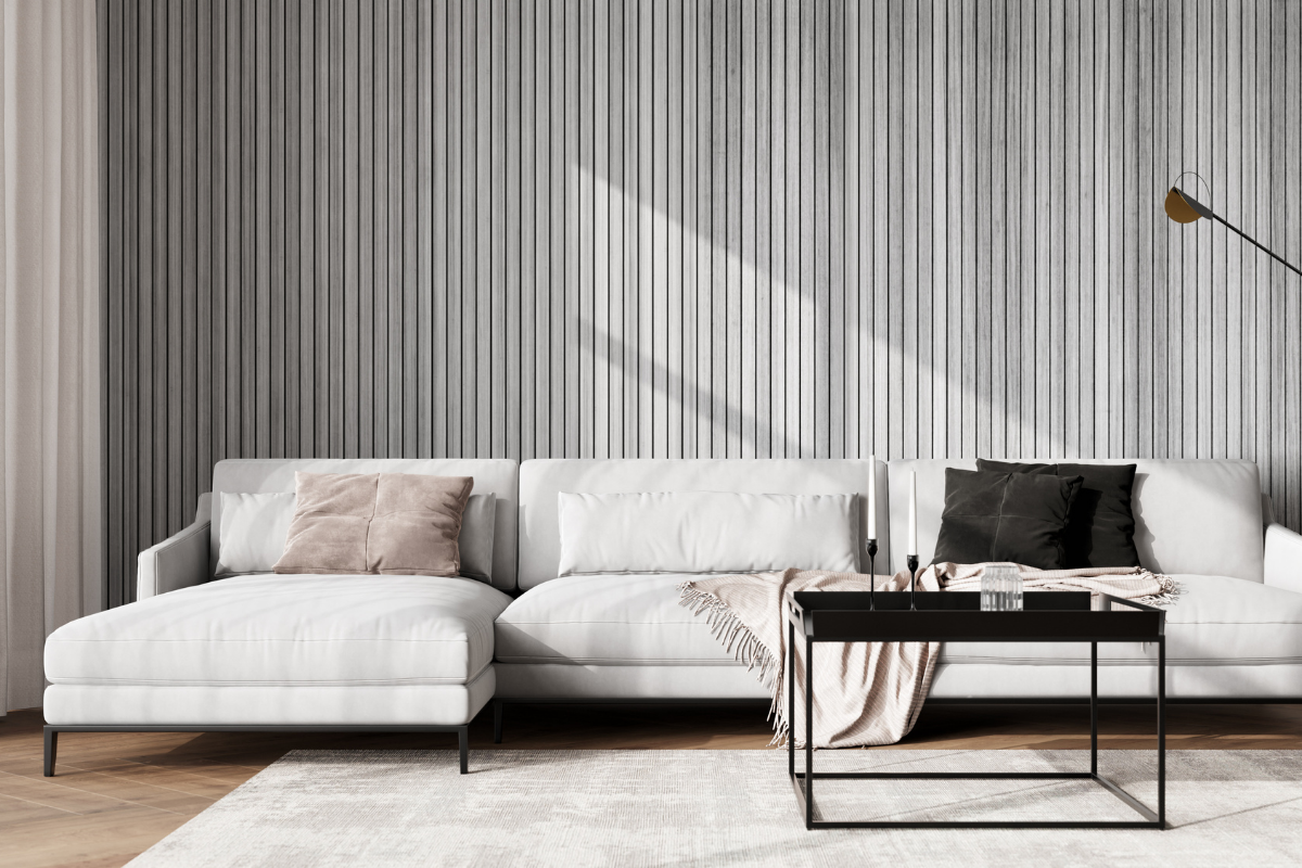 UltraLight Linari Modern Grey HD Printed Styrofoam wall panels