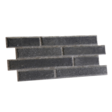 Wandtegels -  UltraStrong Long Brick Antraciet