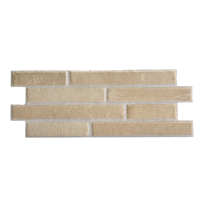 UltraStrong Long Brick Feinsteinzeug Verblender Wandfliese Sahara Creme