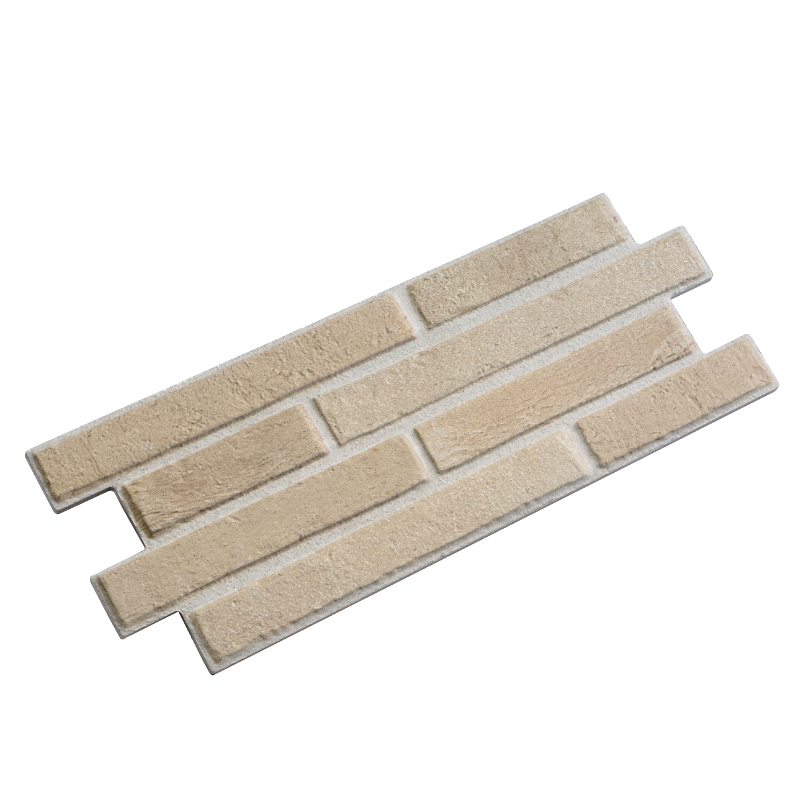 UltraStrong Long Brick Feinsteinzeug Verblender Wandfliese Sahara Creme