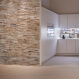 Ultrawood Teak White Washed - Plaquette de Parement en Bois 3D