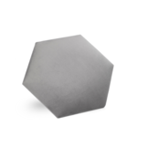Rebel of Styles Luxury Textile Wall Panel Hexagon Grey Velvet