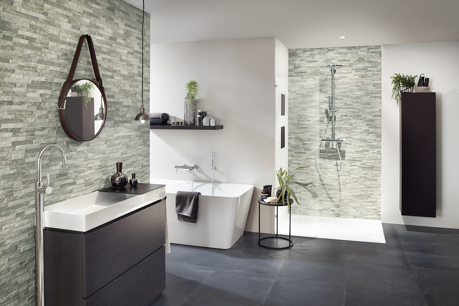 UltraStrong  Bologna Beige Mix - 3D Steenstrips