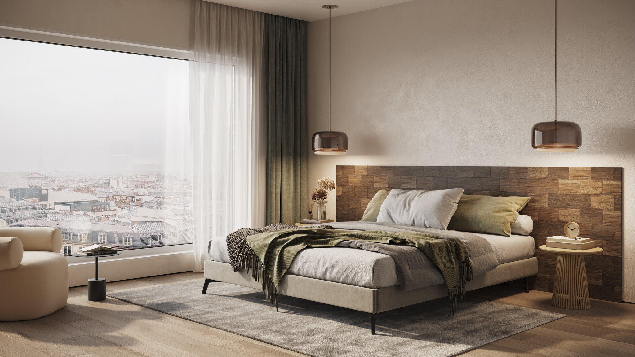 UltraWood Teak Big Square - 3D Houtstrips