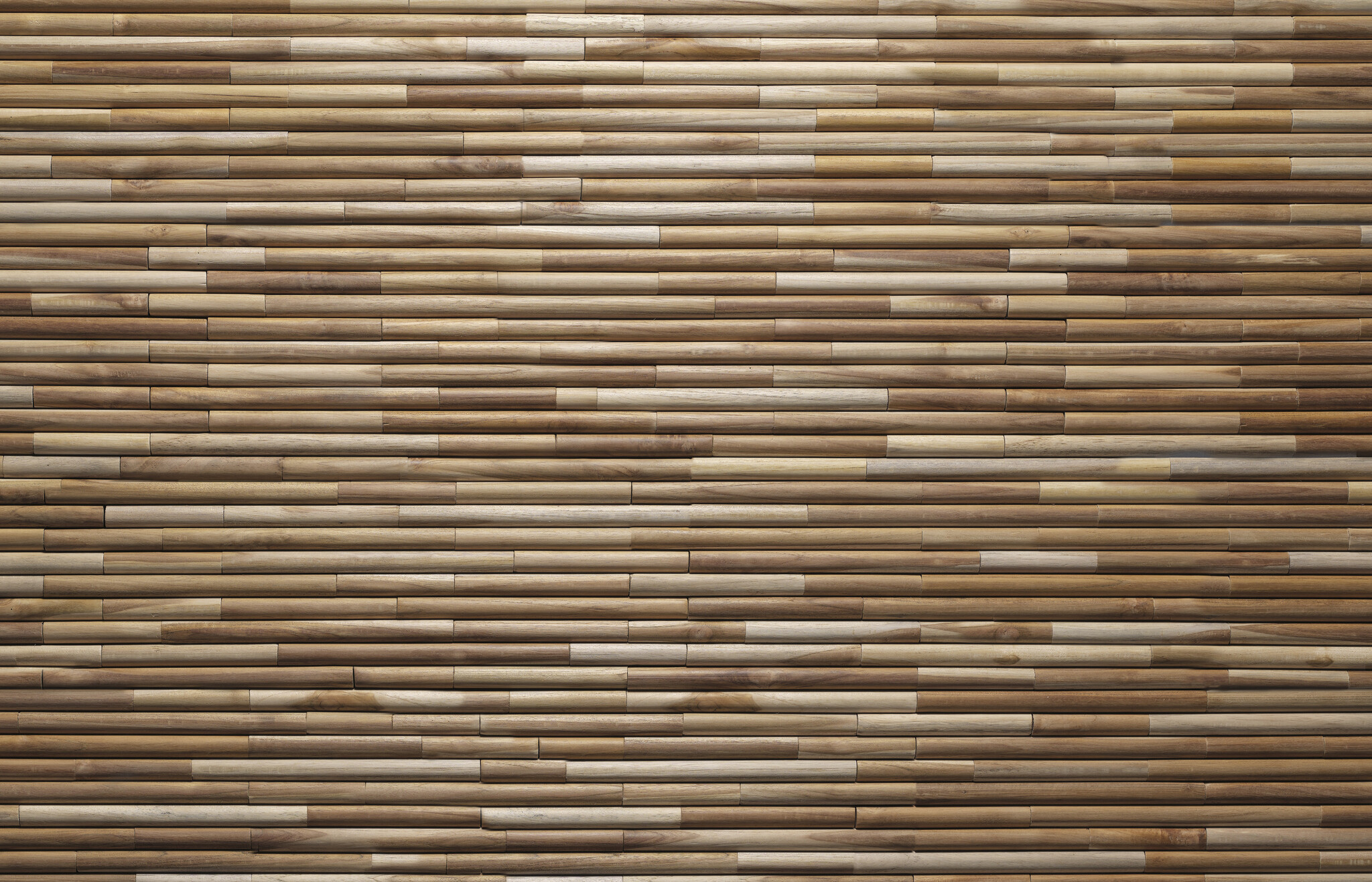 Ultrawood Teak Round - 3D wooden wall panels