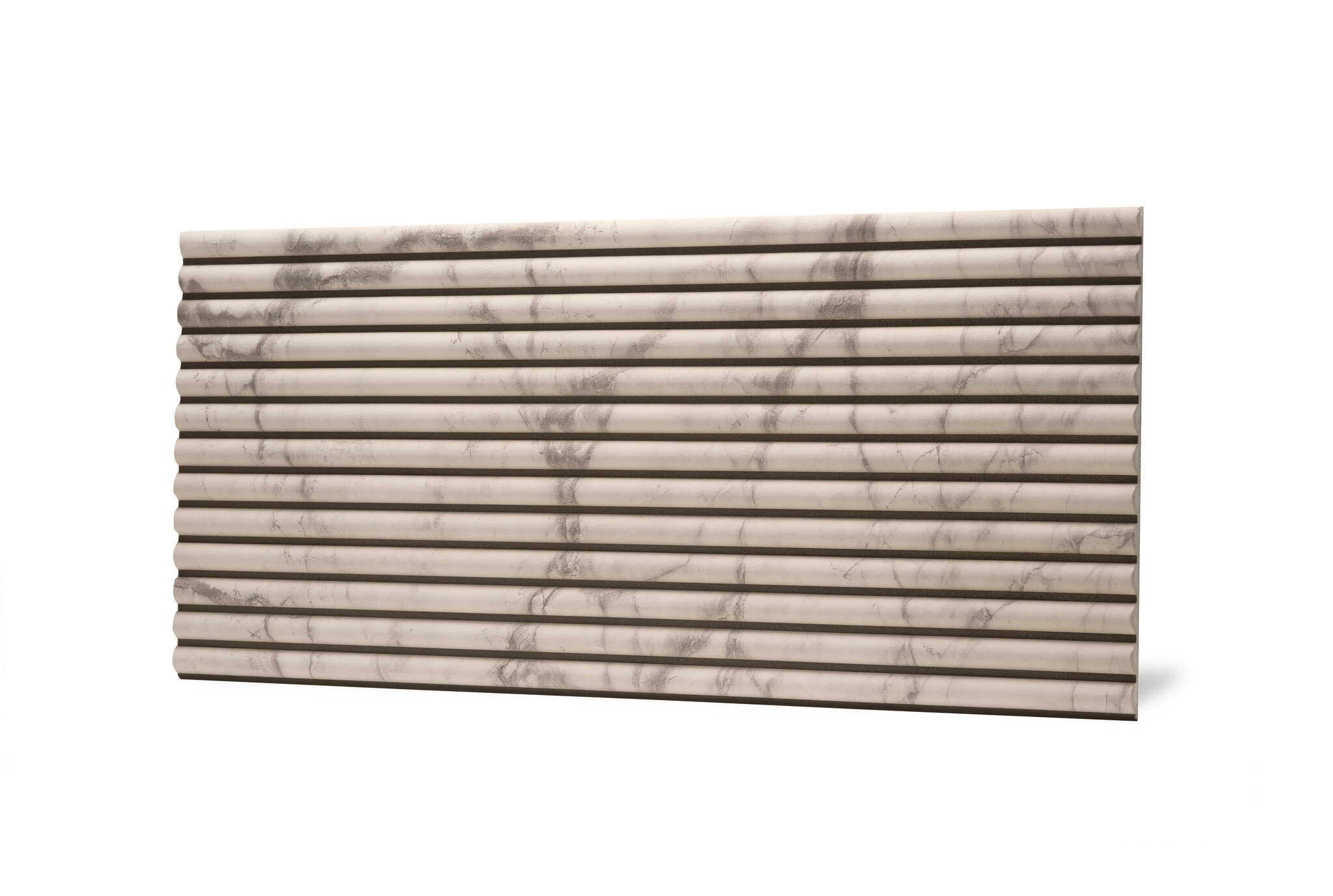 Faux wood 3D UltraLight Linari Round Marble White HD Printed