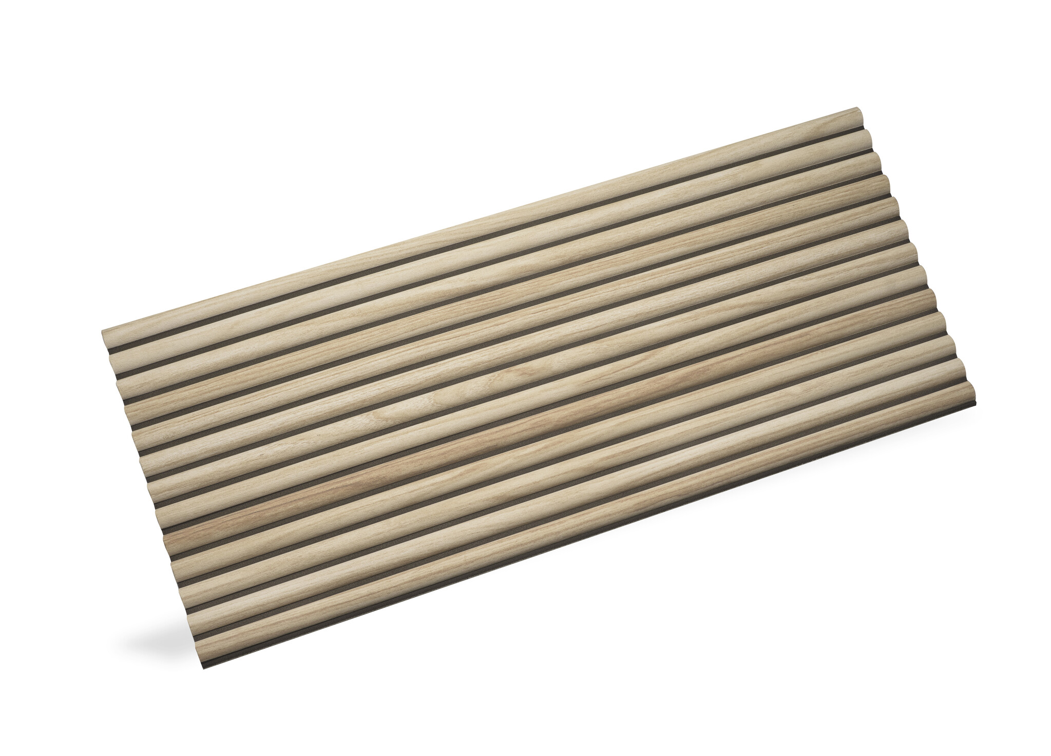 3D wall paneling UltraLight Linari Round Natural HD Printed