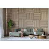 UltrAcoustic Eco Tile Natural Oak (6 Panels Per Box)