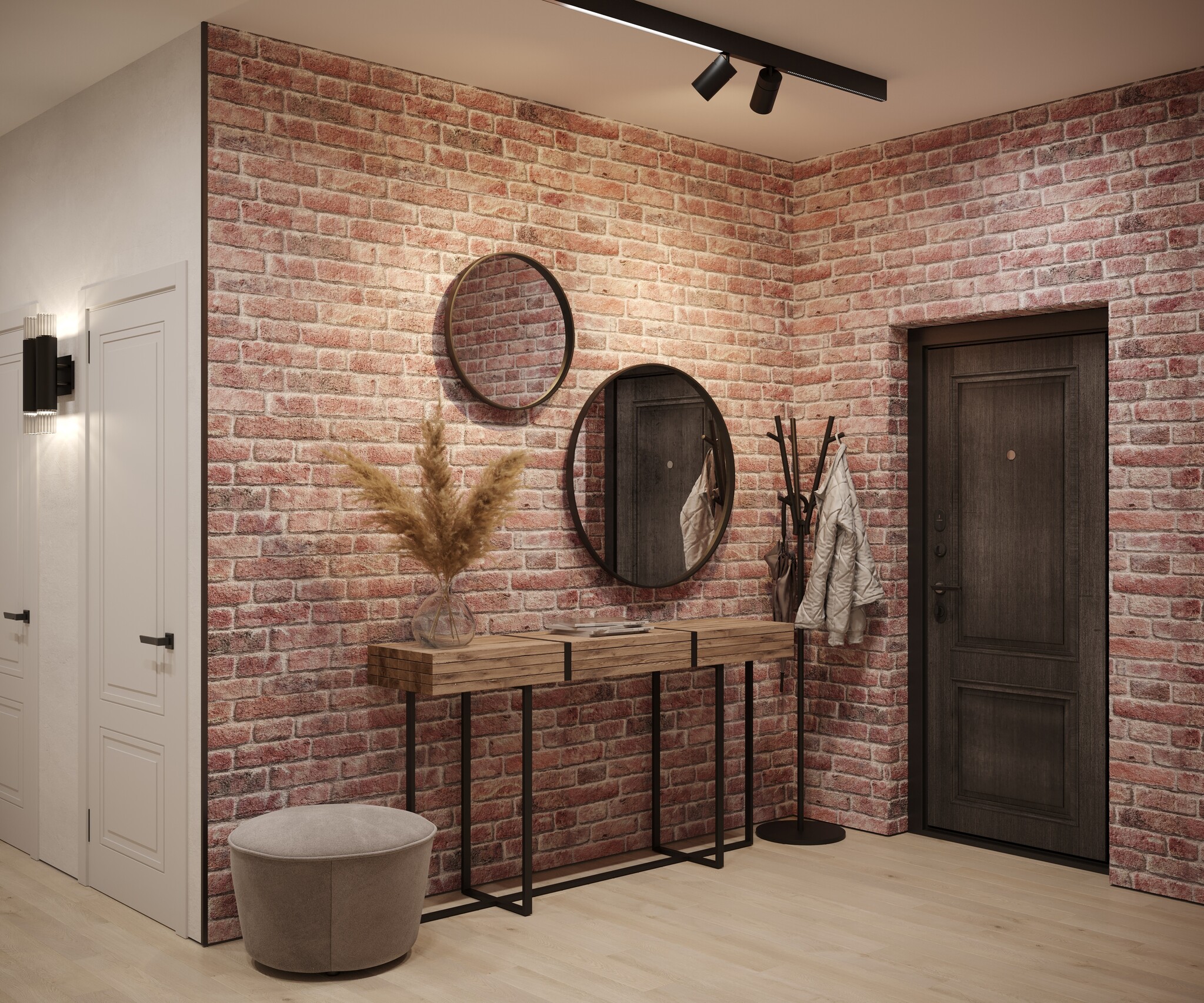 This way you bring the ultimate New York City loft feeling to your interior