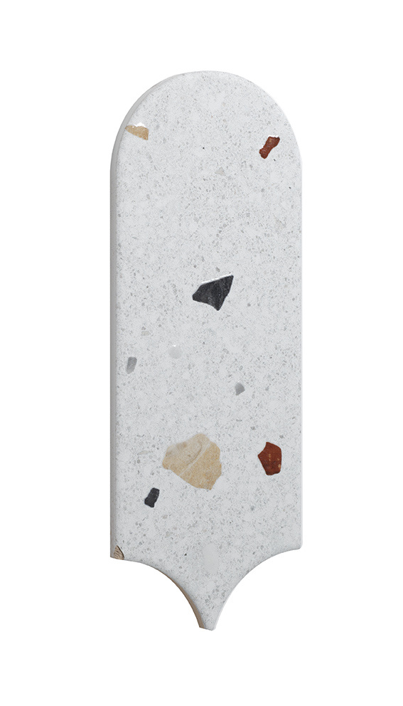 UltraStrong Terrazzo Round White