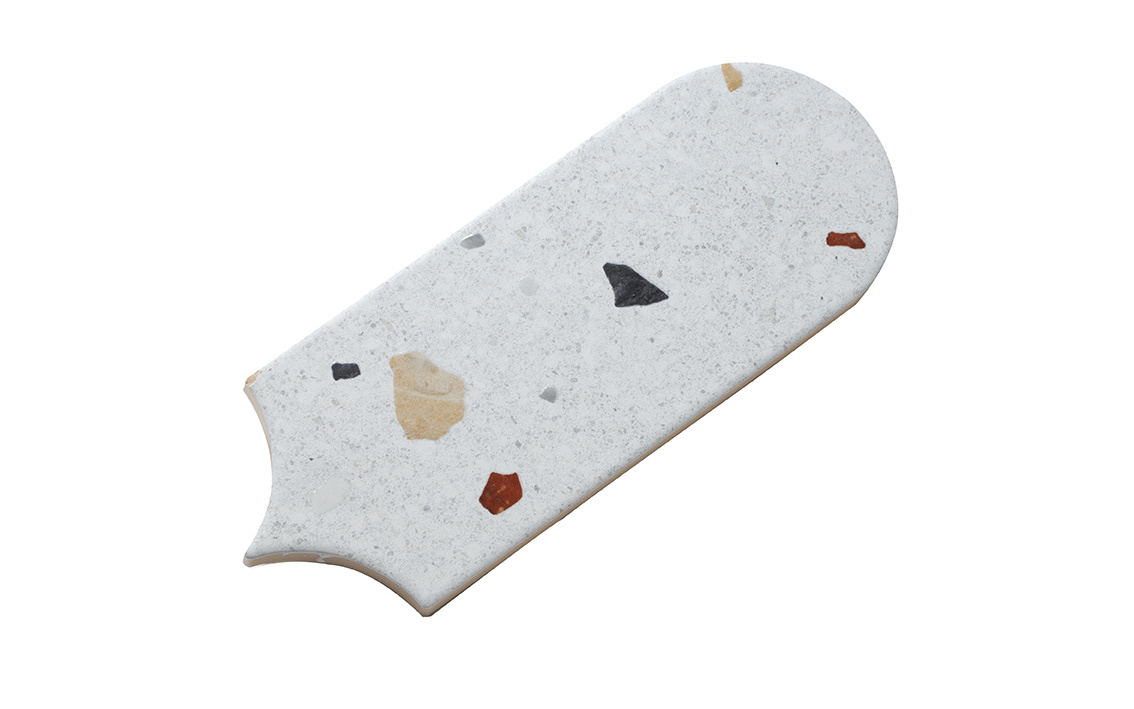 UltraStrong Terrazzo Round White