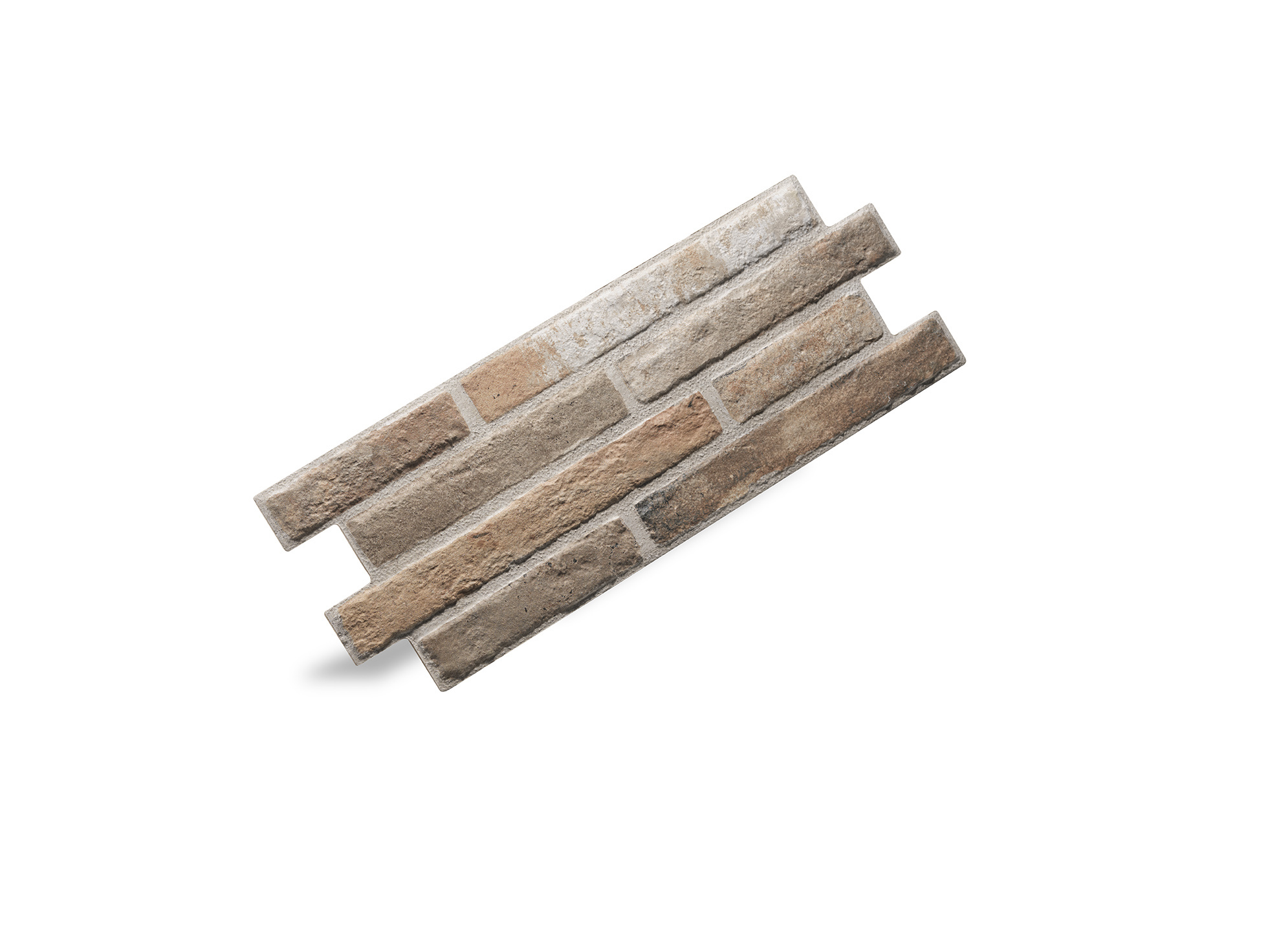 UltraStrong Long Brick Rustic Loft - 3D Steenstrips