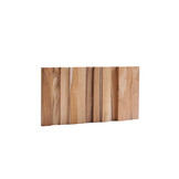 UltraWood Teak Vertical - 3D Houtstrips