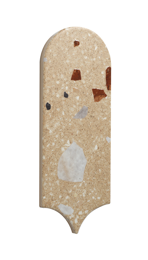 UltraStrong Terrazzo Round Beige