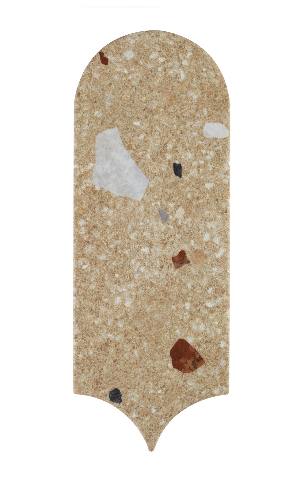 UltraStrong Terrazzo Round Beige