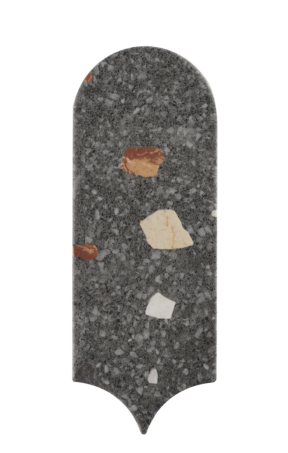 UltraStrong Terrazzo Round Anthracite