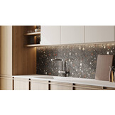 UltraStrong Terrazzo Round Anthracite