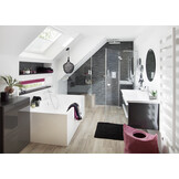 UltraStrong Bologna Black - 3D Wandfliesen