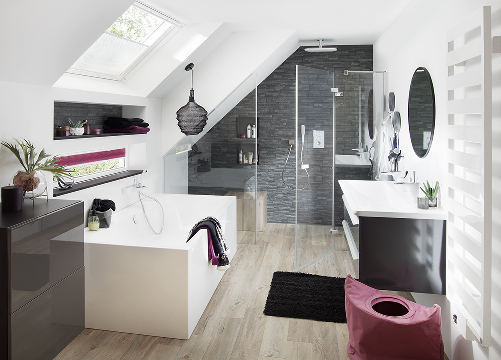 UltraStrong Bologna Black -  3D Wall Tiles