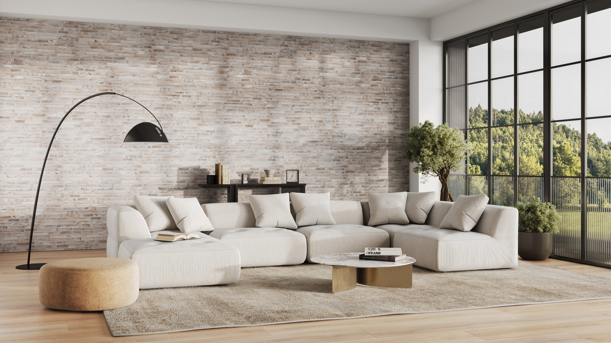 UltraStrong Long Brick Rustic Beige Mix