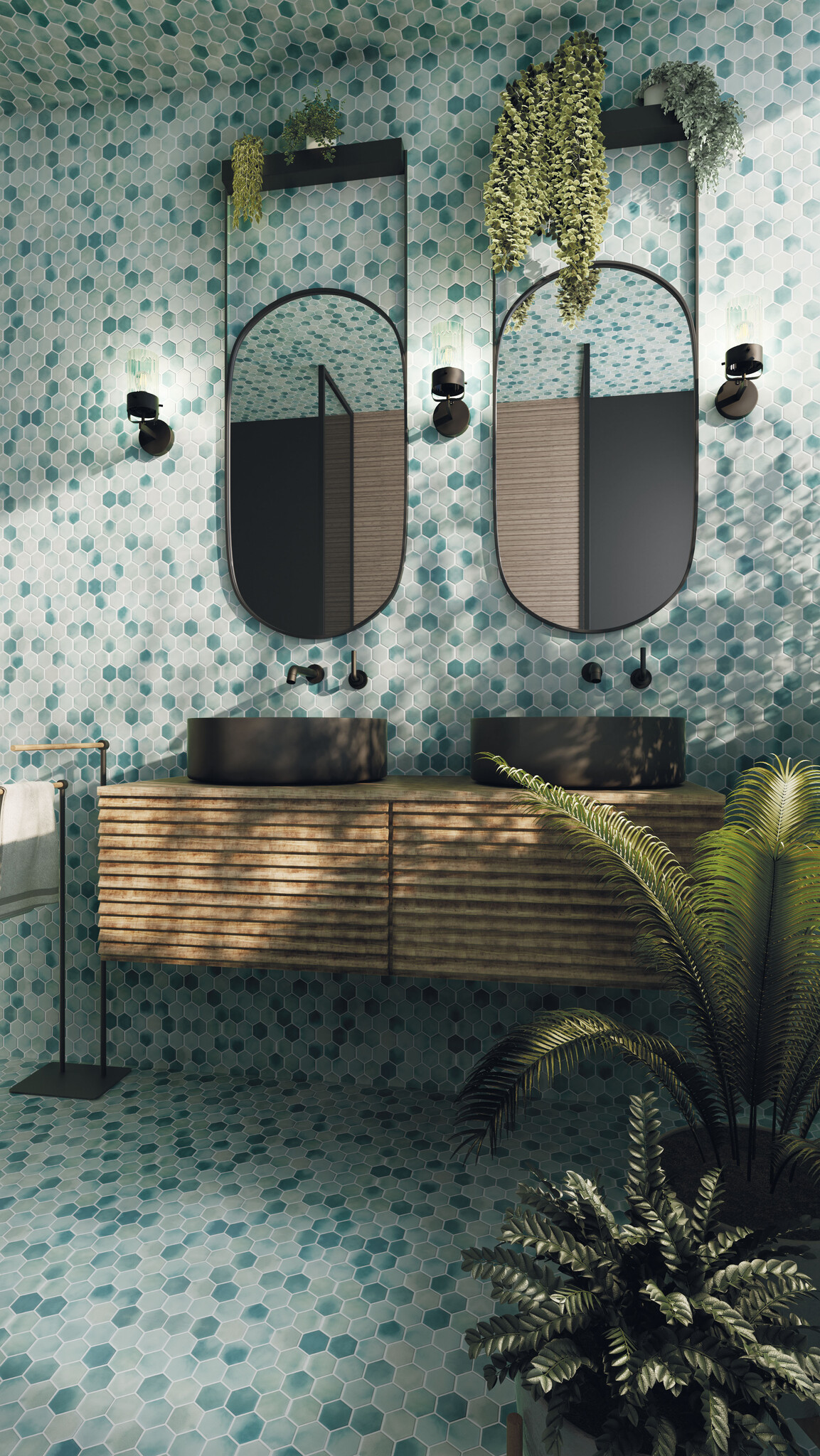 Hex XL Cotto Carel - Mosaic Tiles