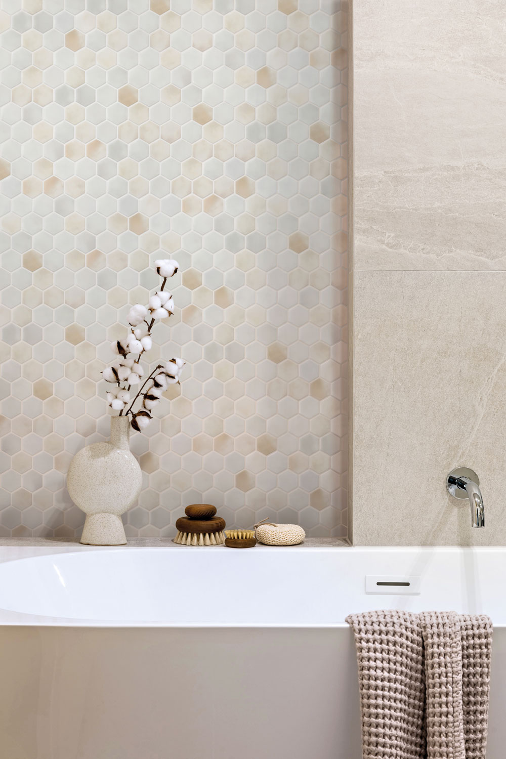 Hex XL Cotto Gaia - Mosaïque