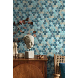 Hex XL Cotto Yadel - Mozaïek Tegels