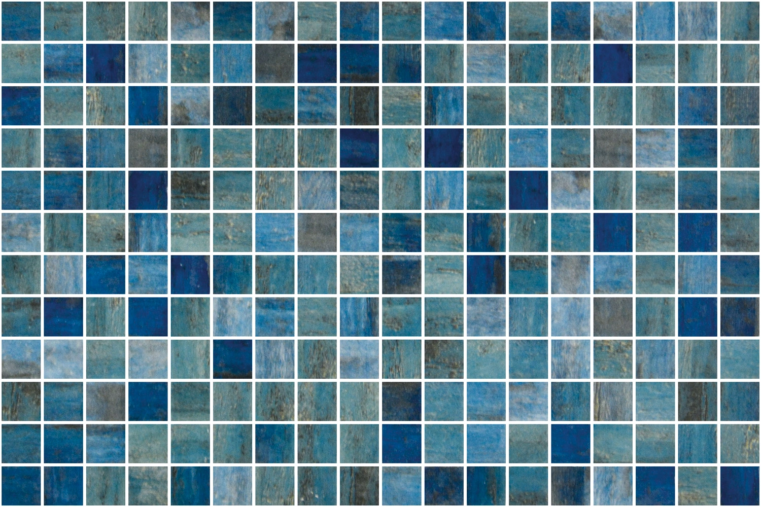 Mosaic Tiles Vanguard Forest Blue