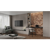 UltraWood Teak Ferrano - 3D Holzverblender