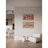 UltraWood Deco Curved - Tasseaux en bois 3D