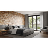 UltraWood Teak Bologna - 3D Holz-Wandpaneele