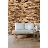 UltraWood Teak Bologna - 3D wooden wall panels