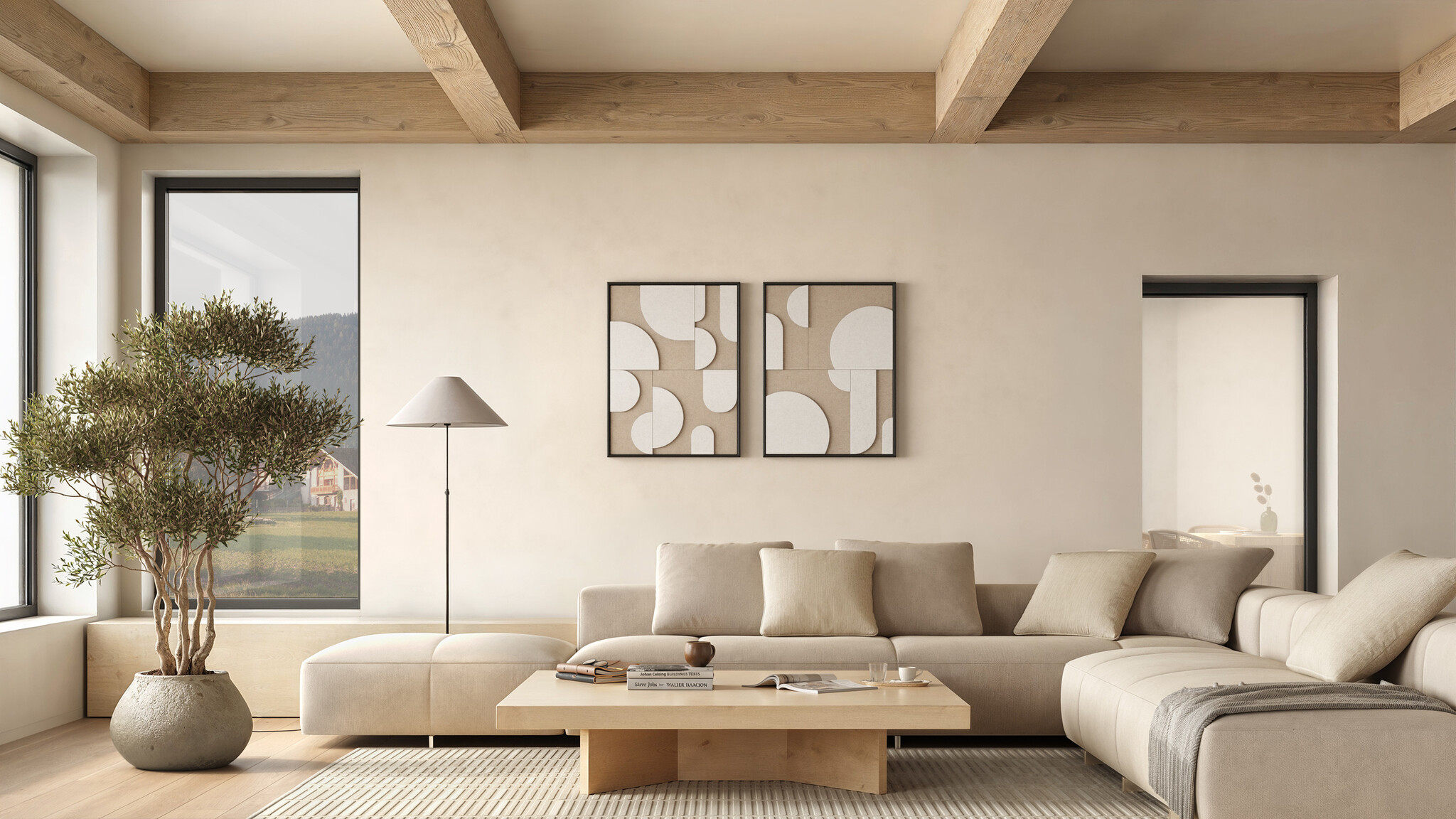 Murafelt Luna Large - Marron Beige