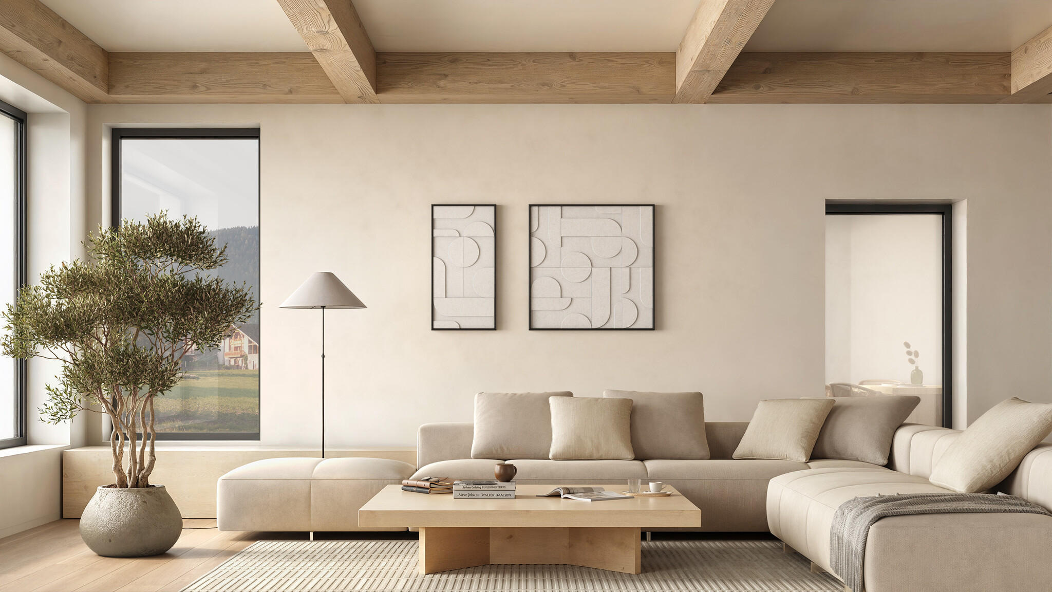 Murafelt Duet - Beige