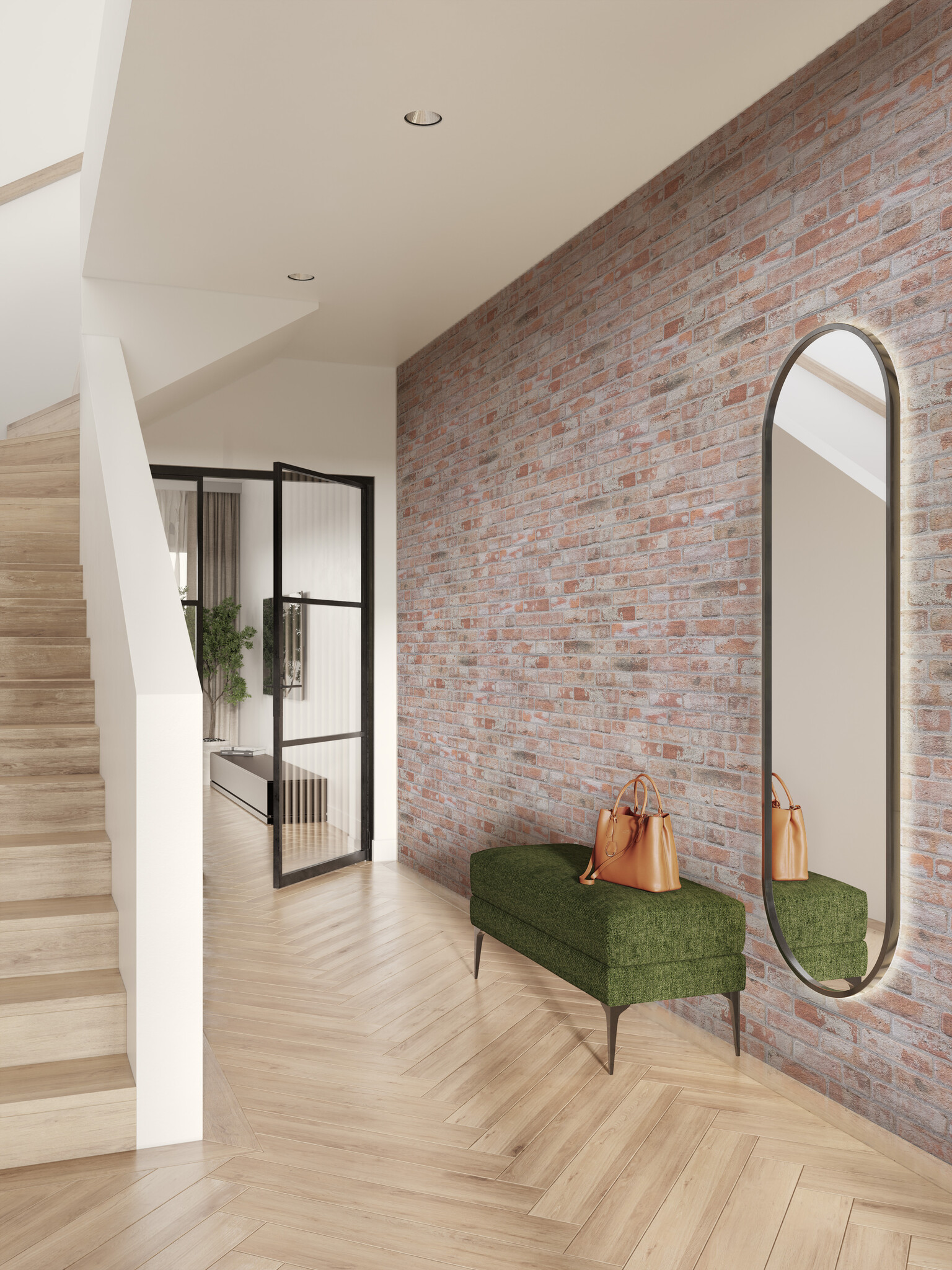 UltrAcoustic Loft Red-White HD Printed